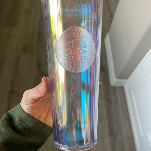 Starbucks cup 24oz. iridescent new condition. - Picture 6 of 7